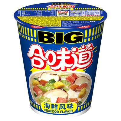 合味道BIG大杯装杯面海鲜猪骨