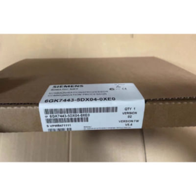 议价6GK7443-5DX04-0XE0西门子全新原装CPU模块6GK7443-5DX02-0XE