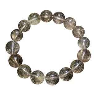 天然维纳斯发晶单圈手链天铁共生金发晶手串情侣款饰品送礼物男女