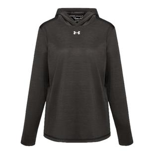 安德玛官方UA秋冬Tech Vent Team女子连帽训练运动长袖T恤6005507