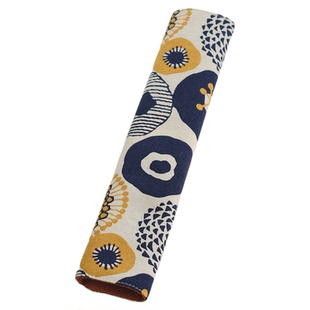 手工制作定制日系布艺防勒脖汽车安全带保护套护肩套加长车内装饰