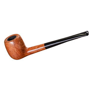 大汉烟斗原创典藏撞球款手工直斗进口石楠木实木绅士复古便携机车