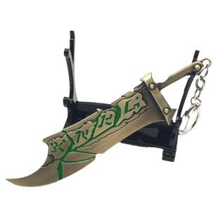 手游英雄联盟周边武器模型网吧礼品德玛瑞文刀剑圣钥匙扣金属挂件