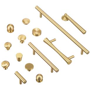 铜匠师五金柜门铜拉手衣柜拉手法式现代简约高档抽屉拉手柜门把手