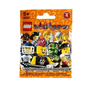 LEGO乐高8804 第4季人仔抽抽乐 绝版拼插积木玩具 一套16只不重复