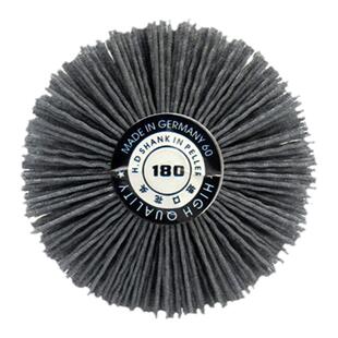 进口磨料丝打磨花头崖柏打磨轮尼龙丝红木家具木雕根雕木工抛光刷