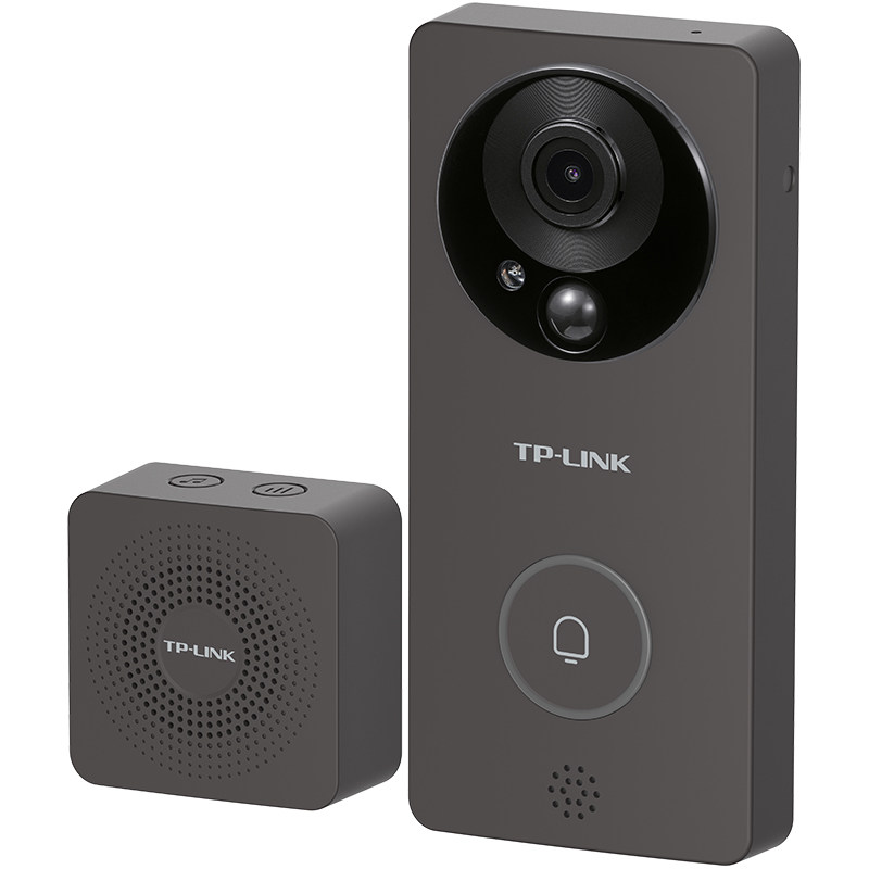普联TP-LINK可视门铃电子猫眼摄像头智能无线家用入户门监控DB54C