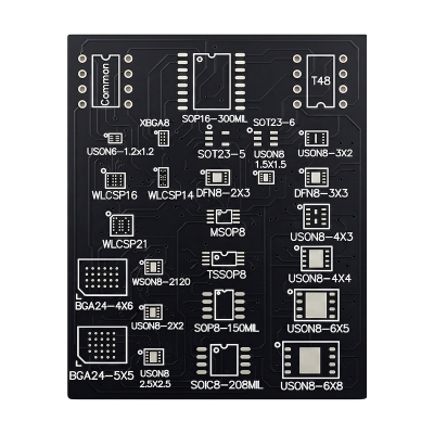 25合1笔记本序列号改BIOS多功能烧录转接板WLCSP2x2测试座4x5WSON