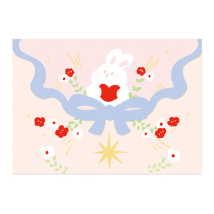 Flower dance原创浪漫信封信纸套装男友女友情书母亲节礼物手写信