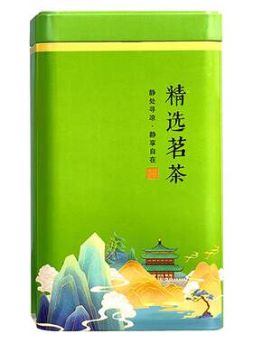 通用碧螺春龙井茶叶铁罐可定制