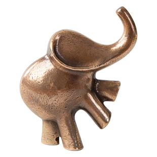 阿斯蒙迪进口青铜大象摆件生肖牛玄关雕塑雷蒙原创高端艺术品礼品
