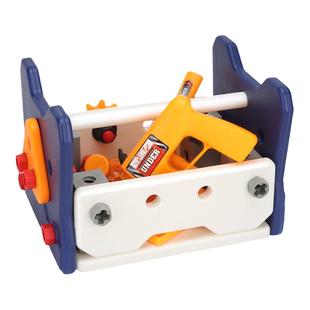 儿童修理工具箱玩具过家家拧螺丝拆装早教益智男孩宝宝仿真维修桌