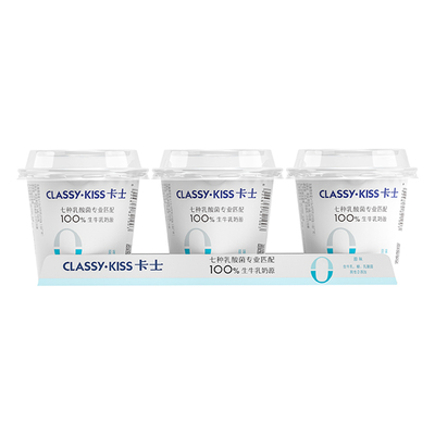 卡士0添加剂7种益生菌酸奶