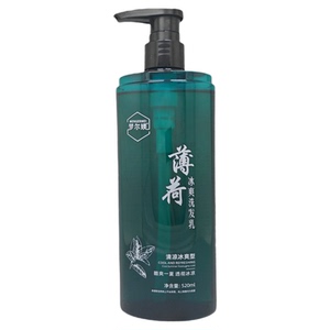 梦尔媄薄荷冰爽洗发乳520ml