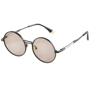 水晶眼镜石头镜男女纯天然东海太阳墨镜圆形晚清民国溥仪地主眼镜