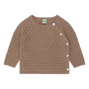 Little现货 丹麦FUB SS26春夏儿童宝宝针织镂空毛衣帽子轻薄