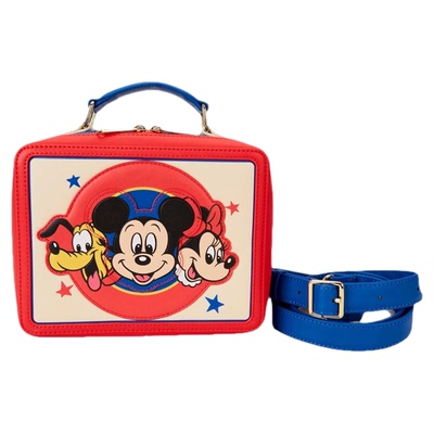 迪士尼米奇老鼠午餐盒造型斜挎包