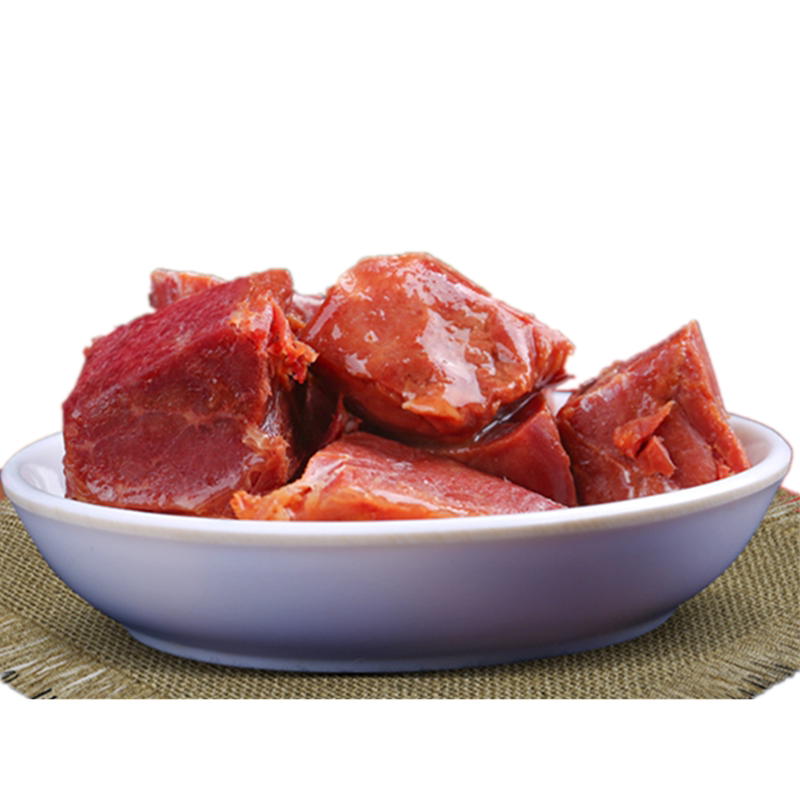 西北特产甘肃美味平凉红牛肉五香味小包装熟食营养零食酱肉248g袋