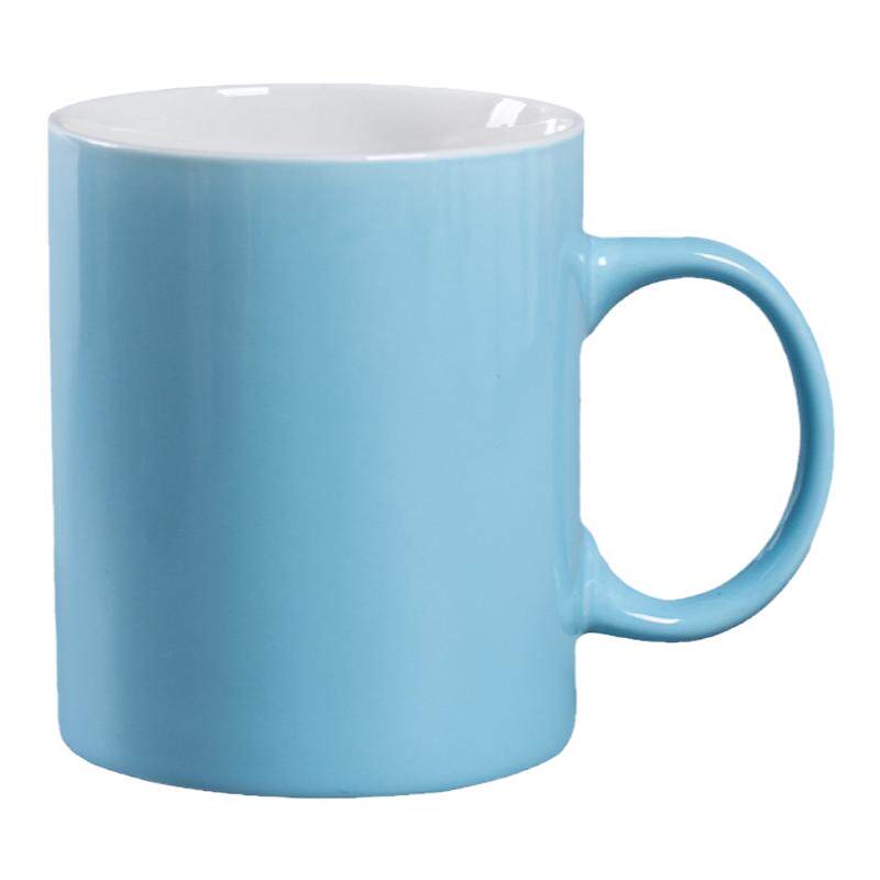 纯色马克杯咖啡杯定制印字logo杯子订制礼品广告陶瓷彩色牛奶水杯