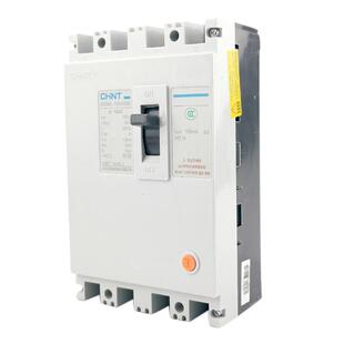 正泰漏电保护器DZ20L塑壳断路器4P漏电开关100a三相四线400安160A