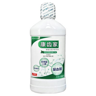 GUM康齿家漱口水550ml