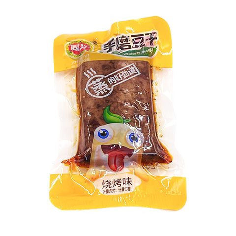 周义QQ手磨豆干五香山椒鸡汁烧烤香辣味5斤整箱重庆特产休闲零食
