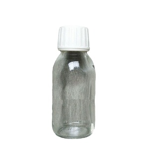 30ml60ml90ml125ml白色口服液瓶透明玻璃瓶香精香料防盗盖样品瓶