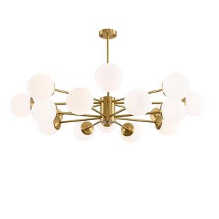 三雄极光北欧吊灯后现代轻奢客厅灯魔豆分子灯具餐厅卧室全屋套餐