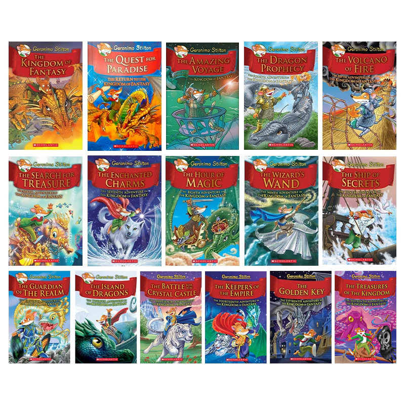 梦幻王国1-15册老鼠记者第二季