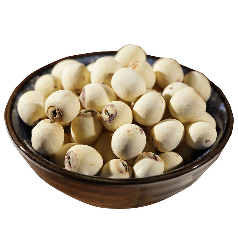 花之莲带芯白莲子新货大粒500g有芯磨皮白莲特产无硫湘潭莲子干货