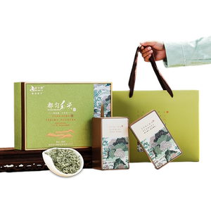 贵州都匀毛尖特级400g陶瓷礼盒装