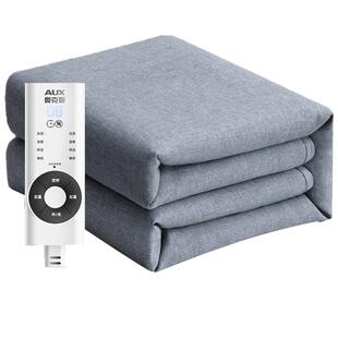 奥克斯水暖电热毯双控调温单双人宿舍除螨电褥子家用宿舍安全正品