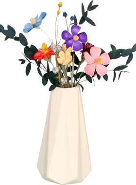 ins干花永生花真花景德镇小花瓶