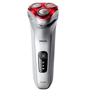 飞利浦男士剃须刀LED4500正品红光护肤24年新款三刀头电动刮胡刀