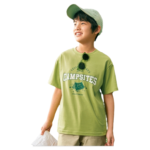 巴拉巴拉男童短袖T恤大童纯棉衣服儿童速干半袖上衣夏装新款童装