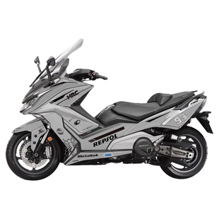 适用光阳AK550贴纸改装贴花车身贴拉花车衣加厚版画全车保护贴膜