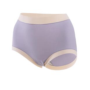 鹿人大码内裤女莫代尔底档舒适裤头夏季薄款中腰女士三角裤3305