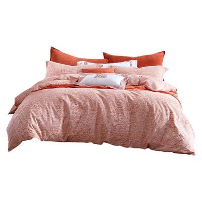 梦洁家纺双面磨毛三四件套全棉纯棉秋冬加厚保暖高端床单被套床品