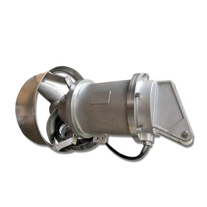 厂家直销QJB潜水搅拌机静音不锈钢铸铁高速混合推流器污水混流泵