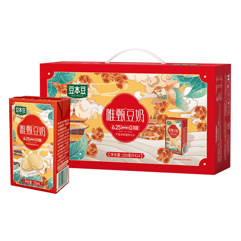 豆本豆 豆奶唯甄 250ml*24盒