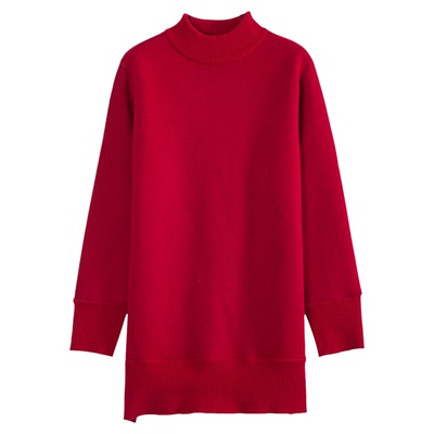 恒源祥秋冬加绒加厚女羊毛衫