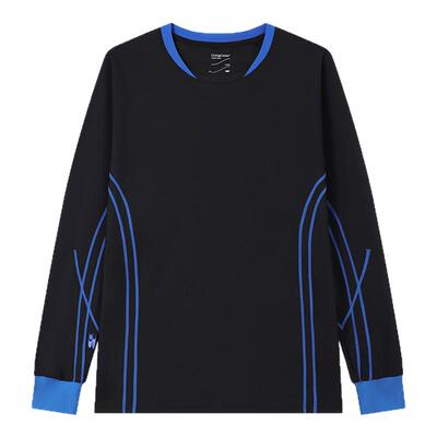 CryingCenter经典色红蓝白黑足球羽毛球运动线训练服速干哭喊中心