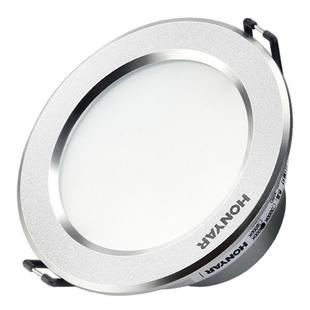 鸿雁led筒灯嵌入式天花灯3w5w7w家用7.5开孔客厅吊灯孔灯射灯桶灯