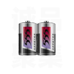 正品555大号燃气灶热水器电池一1号优质锌锰干电池SIZE D碳性1.5v