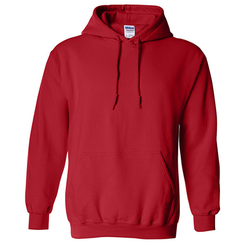 gildan88500加绒卫衣连帽纯色加厚外套班服团队服定制印logo刺绣