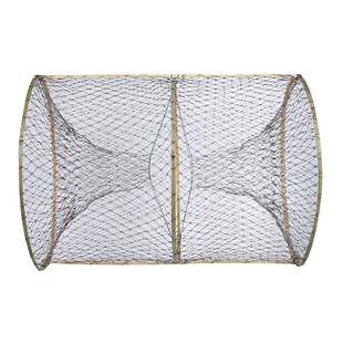 鱼网捕捉鱼神器捕鱼花篮鱼笼新型户外鲫鱼笼只进不出抓鱼黑鱼折叠