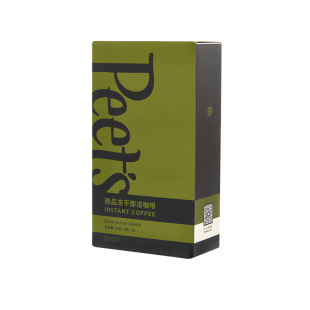 Peets皮爷精品百利冷萃冻干咖啡速溶黑咖啡粉罐装拿铁美式