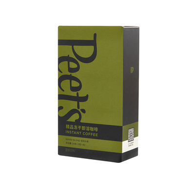 peets皮爷精品冻干咖啡百利冷萃