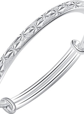 【赠一对一证书】实心足银999.9