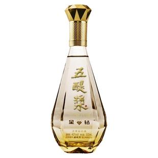 五醍浆金钻42度浓香型白酒固态发酵纯粮食酒滨海特产整箱6瓶
